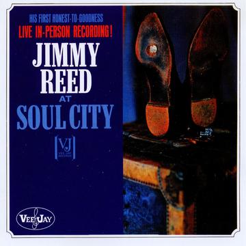 Album cover art for Jimmy Reed at Soul City