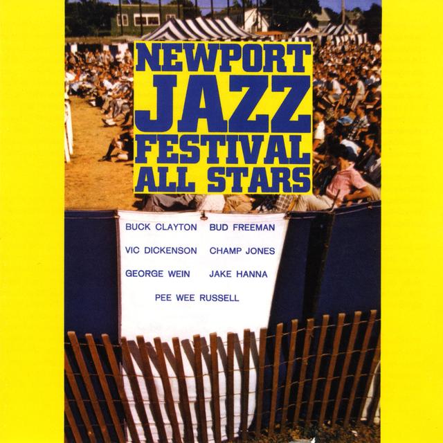 Album cover art for The Newport Jazz Festival All Stars