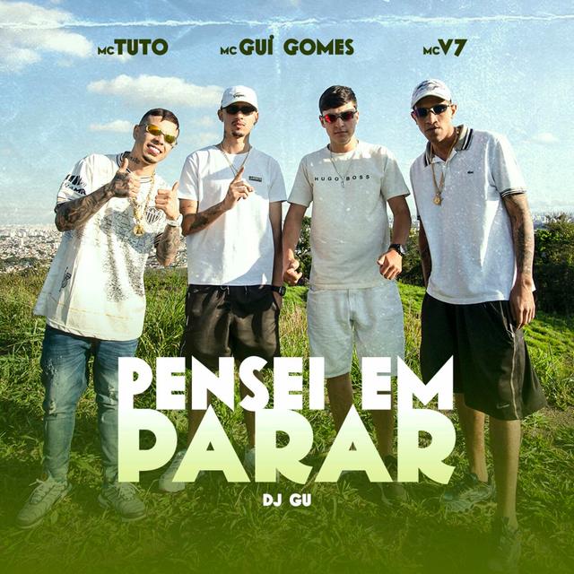 Album cover art for Pensei em Parar