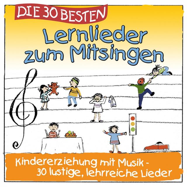 Album cover art for Die 30 Besten Lernlieder zum Mitsingen