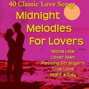 Album cover art for Midnight Melodies For Lovers