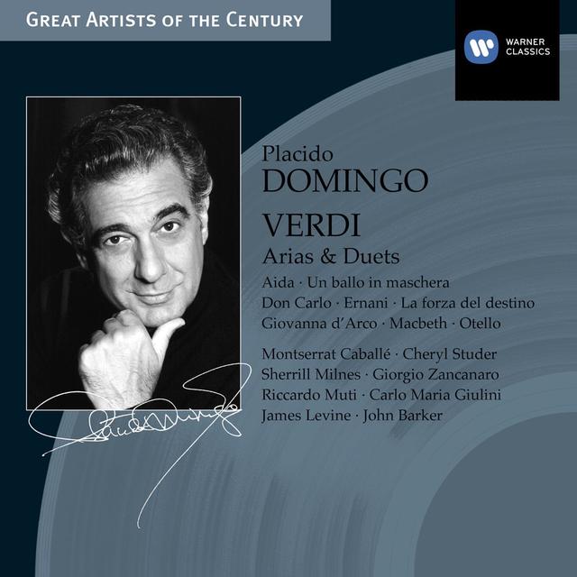 Album cover art for Verdi: Opera Arias