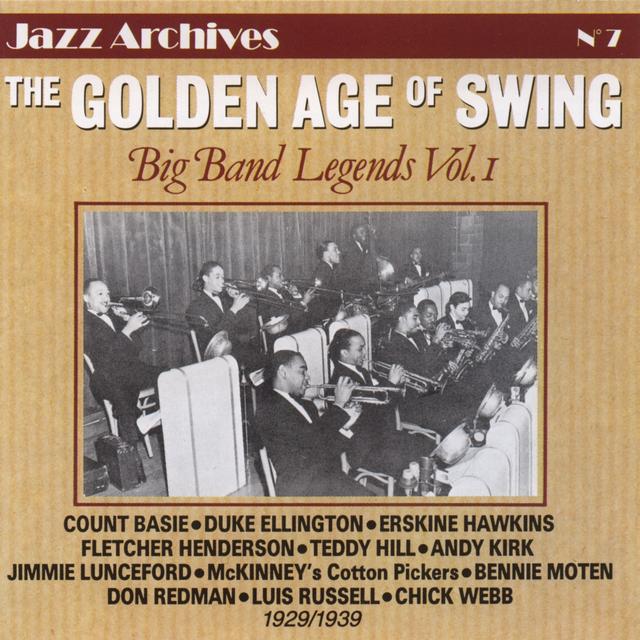 Album cover art for The Golden Age of Swing vol.1