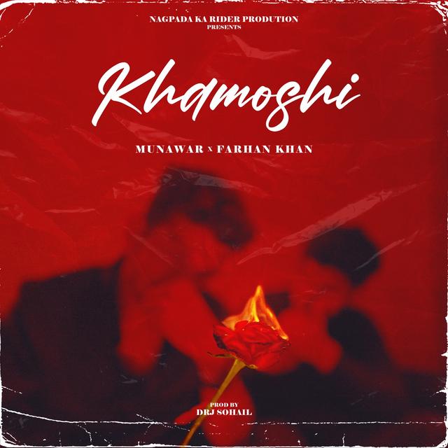 Album cover art for Khamoshi