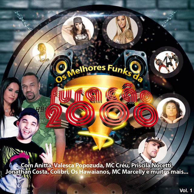 Album cover art for Os Melhores Funks da Furacão 2000, Vol. 1