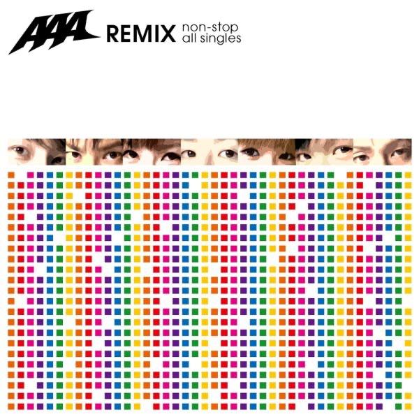 Album cover art for AAA REMIX ~non-stop all singles~