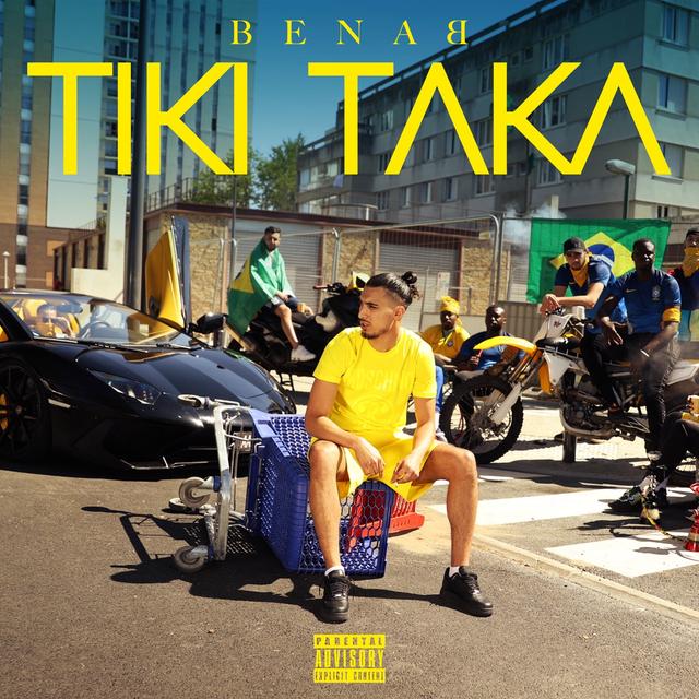 Album cover art for Tiki Taka - Single