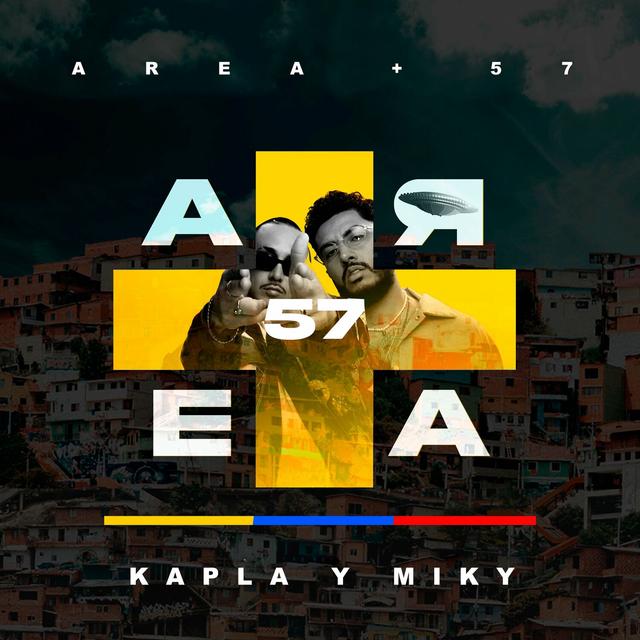 Album cover art for ÁREA 57