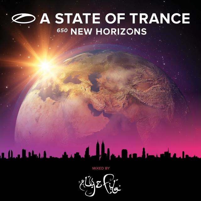 Album cover art for A State Of Trance 650 - New Horizons