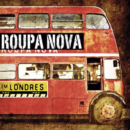 Album cover art for Roupa Nova em Londres