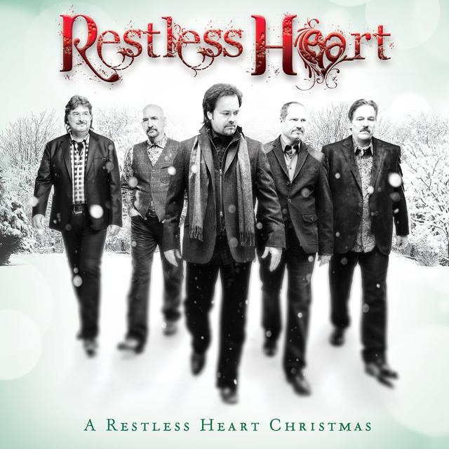 Album cover art for A Restless Heart Christmas