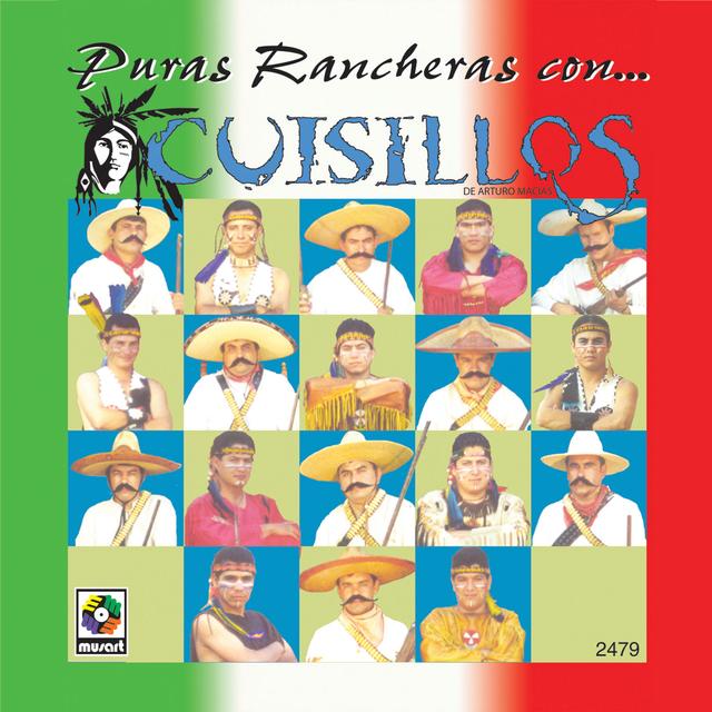 Album cover art for Puras Rancheras con Cuisillos