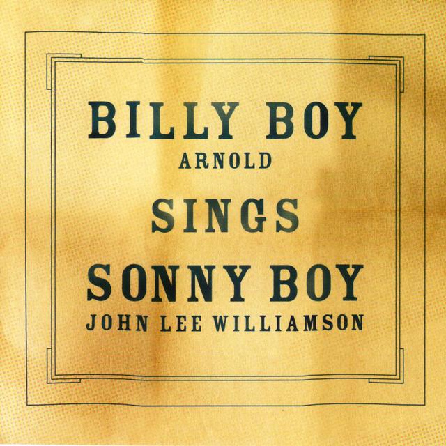 Album cover art for Billy Boy Sings Sonny Boy