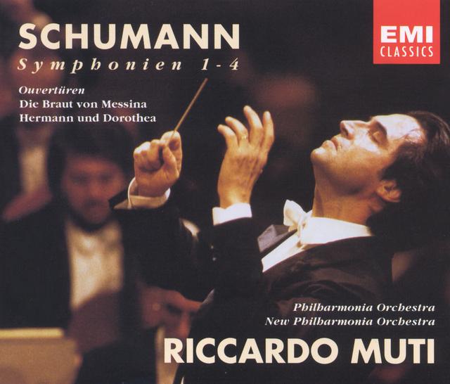 Album cover art for Schumann: Symphonies Nos. 1-4 Etc