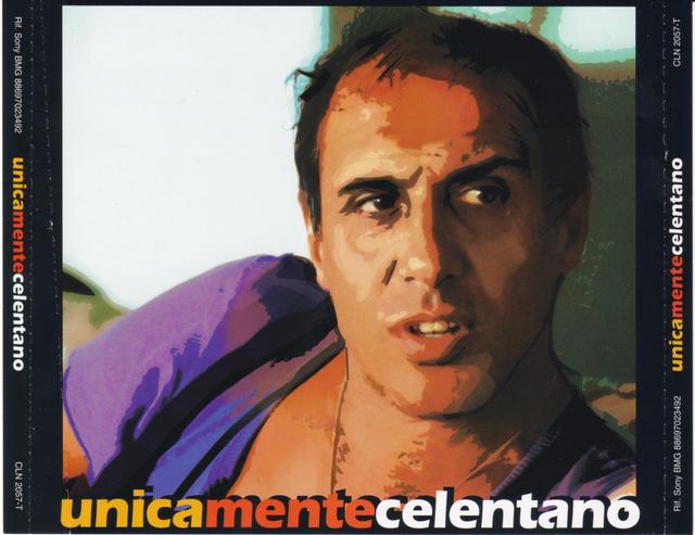Album cover art for Unicamente Celentano