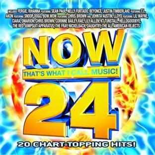 Album cover art for Now That's What I Call Music Vol. 24 [avec Fergie, Nelly Furtado, Justin Timberlake, Ciara, Akon, Beyoncé...]