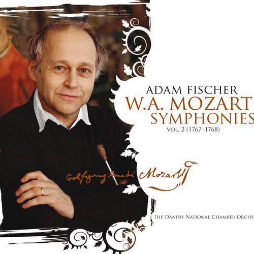 Album cover art for Mozart: Symphonies, Vol. 2