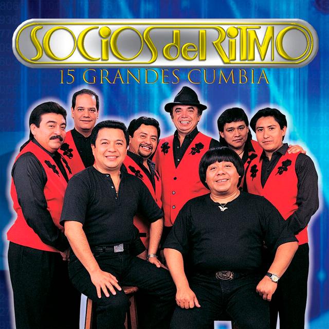 Album cover art for 15 Grandes Cumbias