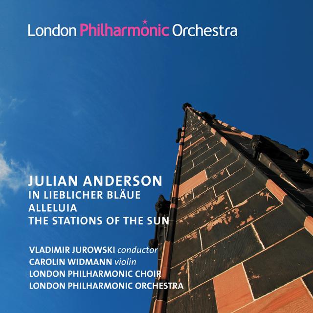 Album cover art for Anderson: In Liebliche Blaue, Alleluia & The Stations of the Sun