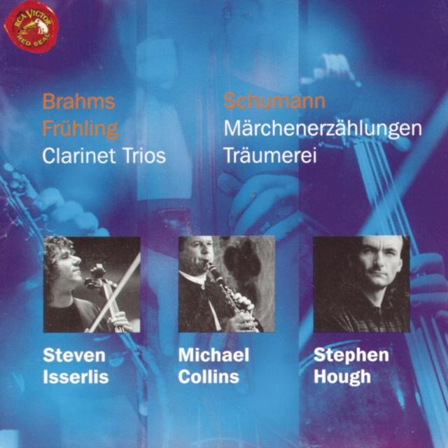 Album cover art for Brahms & Schumann: Clarinet Trios