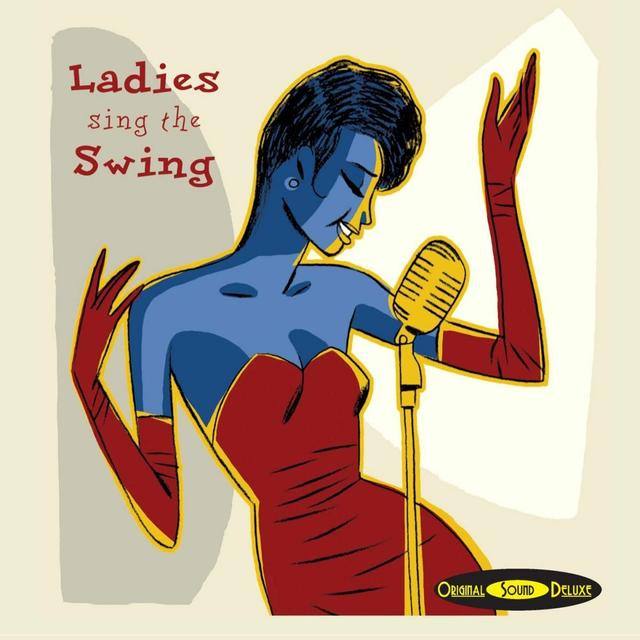 Album cover art for Ladies Sing The Swing