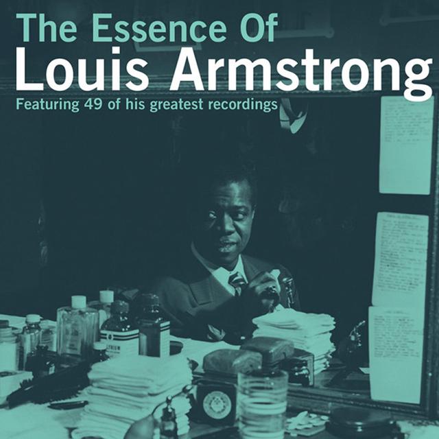 Album cover art for The Essence of Louis Armstrong