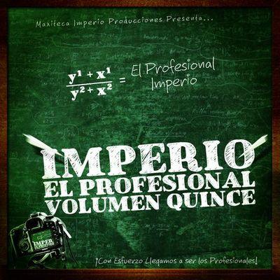 Album cover art for Imperio el Profesional, Vol. 15