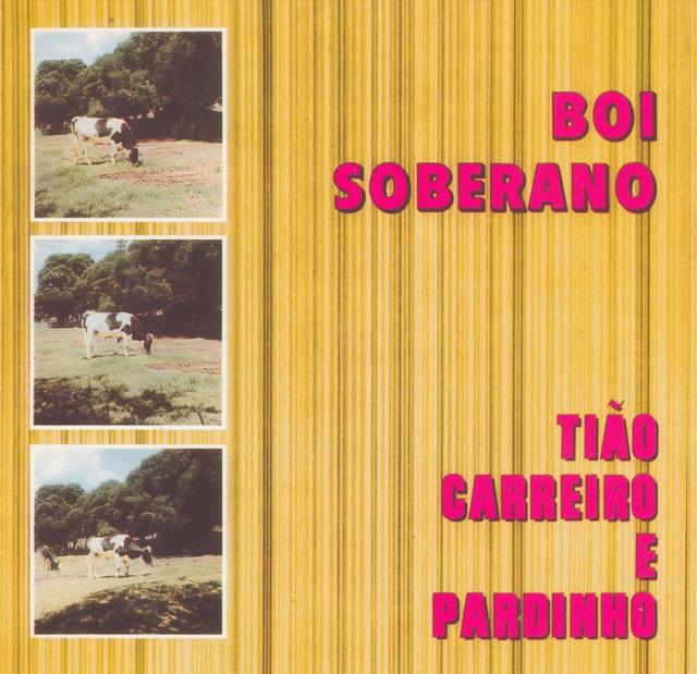 Album cover art for Boi Soberano