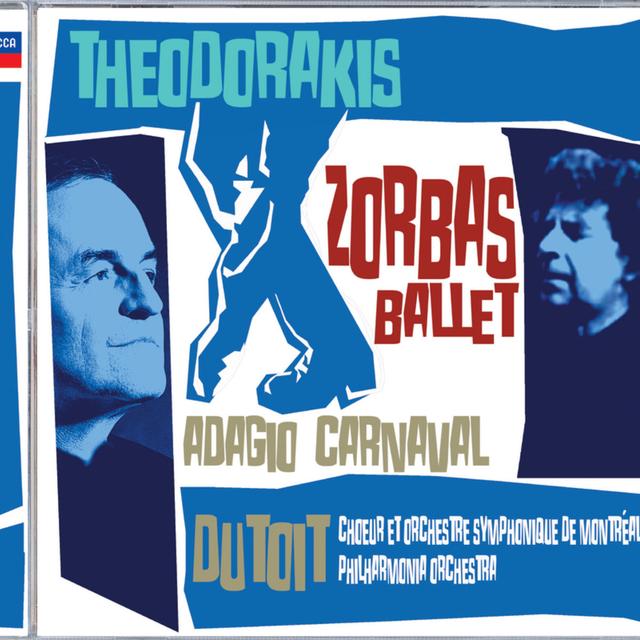 Album cover art for Theodorakis: Zorbas Ballet - Adagio Carnaval