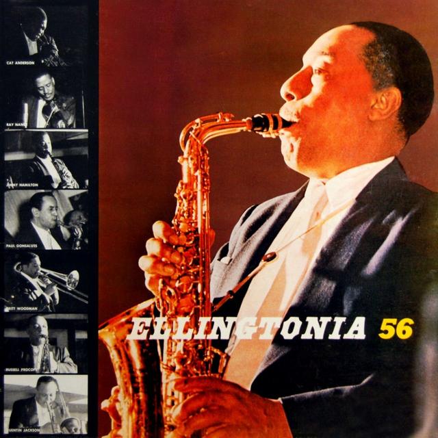 Album cover art for Ellingtonia '56