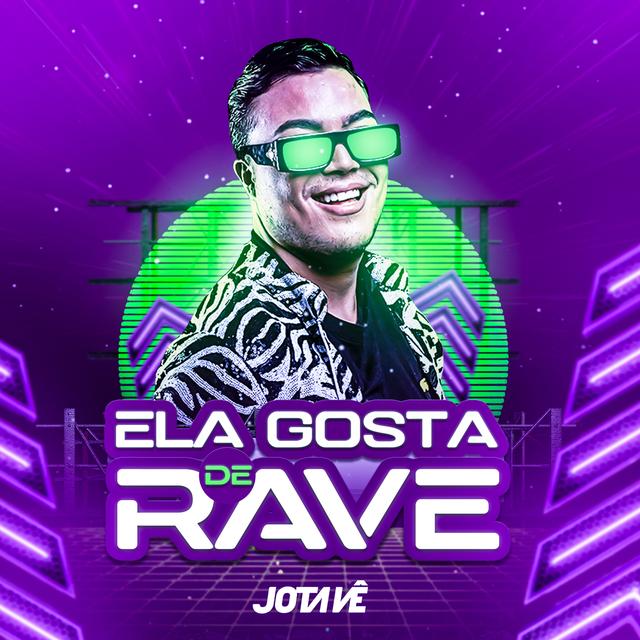 Album cover art for Ela Gosta de Rave