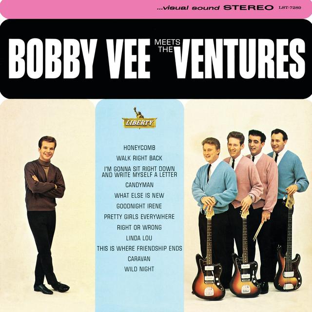 Album cover art for Bobby Vee Meets The Ventures