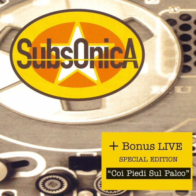 Album cover art for Subsonica + Con I Piedi Sul Palco Live