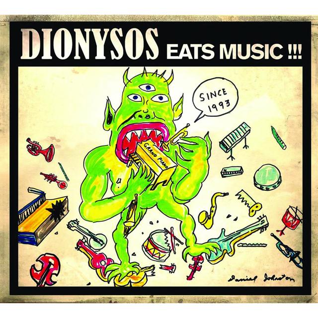 Album cover art for Dionysos Eats Music