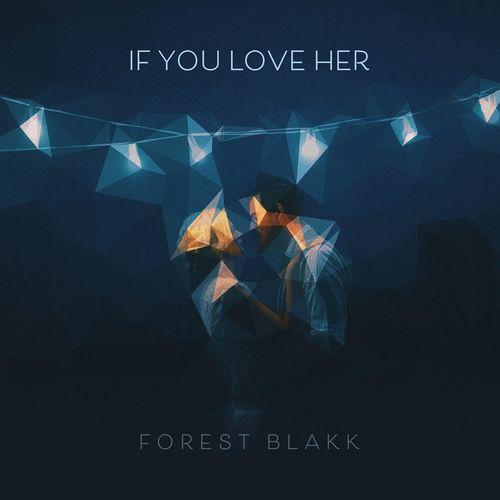 Lyric cover art as blurred background