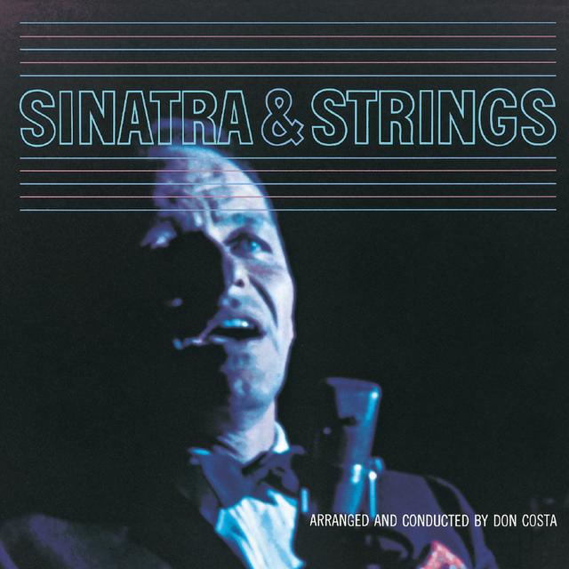 Album cover art for Sinatra & Strings