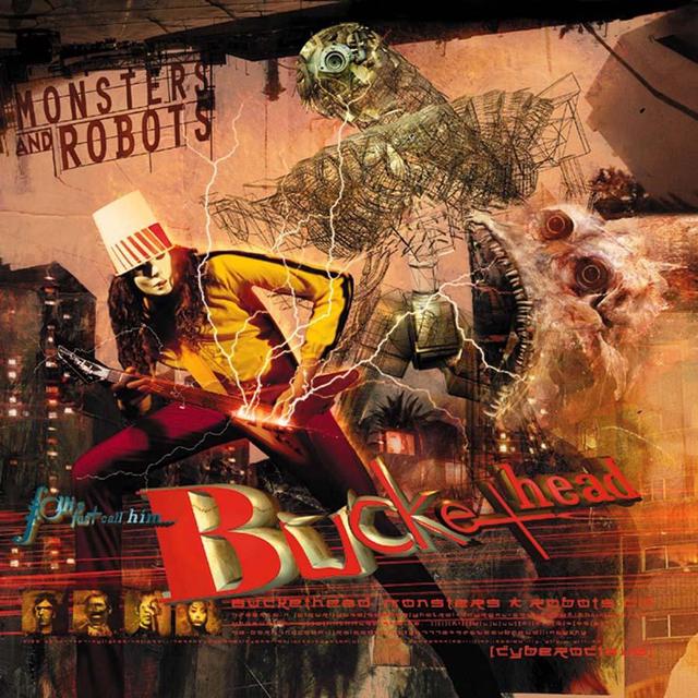 Album cover art for Monsters & Robots