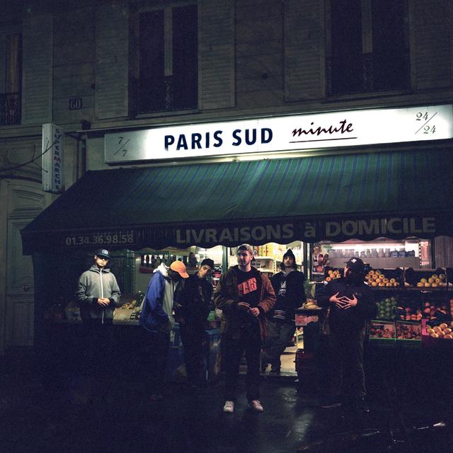 Album cover art for Paris Sud Minute