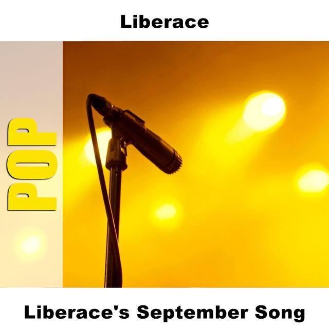 Album cover art for Liberace's September Song