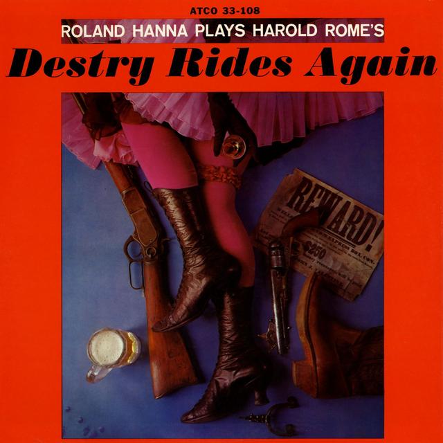 Album cover art for Roland Hanna Play Harold Rome's 'Destry Rides Again'