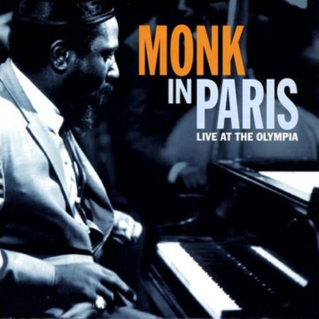 Album cover art for Monk In Paris: Live At The Olympia