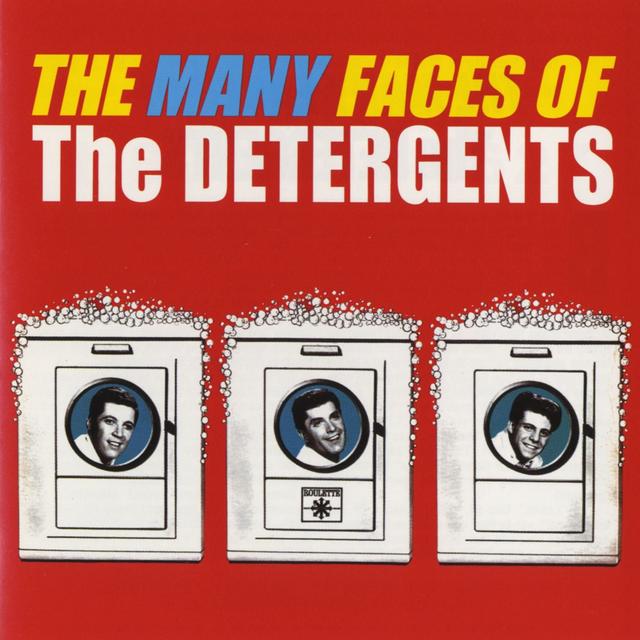 Album cover art for The Many Faces Of The Detergents