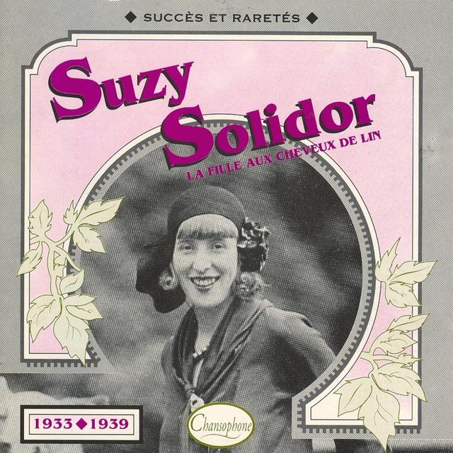 Album cover art for La Fille aux Cheveux de Lin : Succès et Raretés 1933-1939