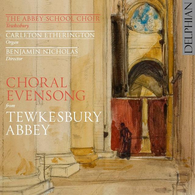 Album cover art for Choral Evensong from Tewkesbury Abbey