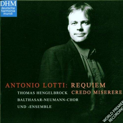 Album cover art for Lotti: Requiem - Credo - Miserere