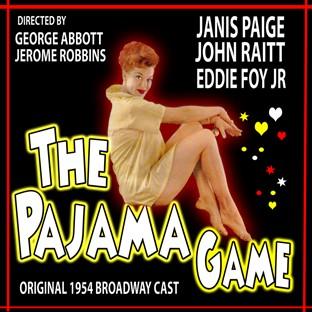 Album cover art for The Pajama Game (original 1954 Broadway Cast)