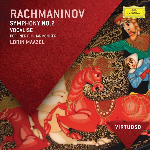 Album cover art for Rachmaninov: Symphony No.2; Vocalise