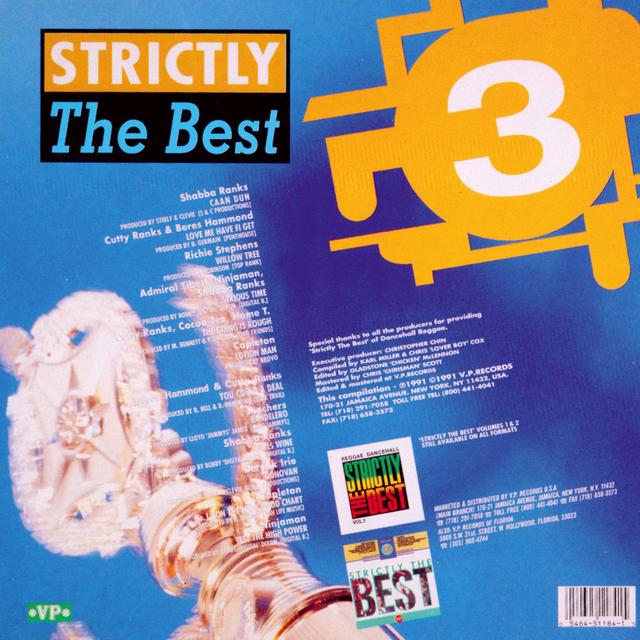 Album cover art for Strictly The Best Vol.3