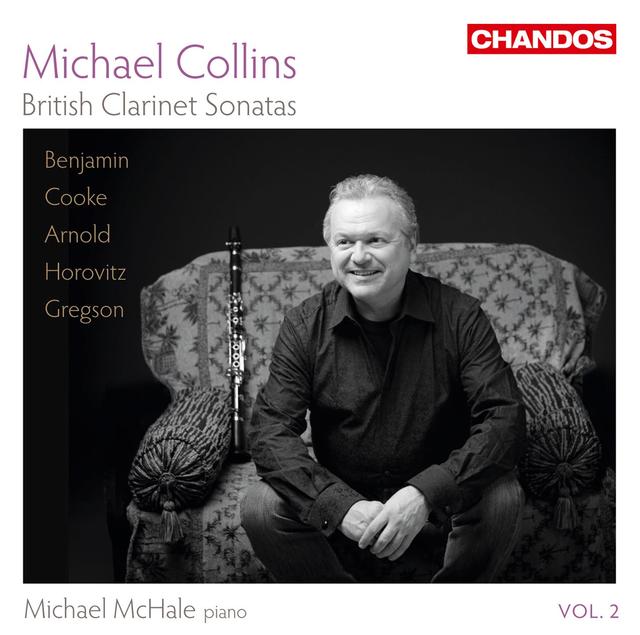 Album cover art for British Clarinet Sonatas