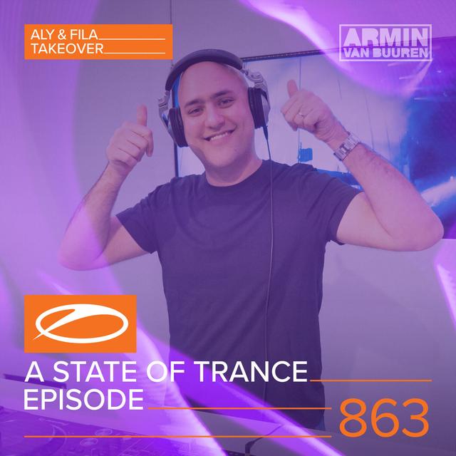 Album cover art for A State Of Trance Episode 863